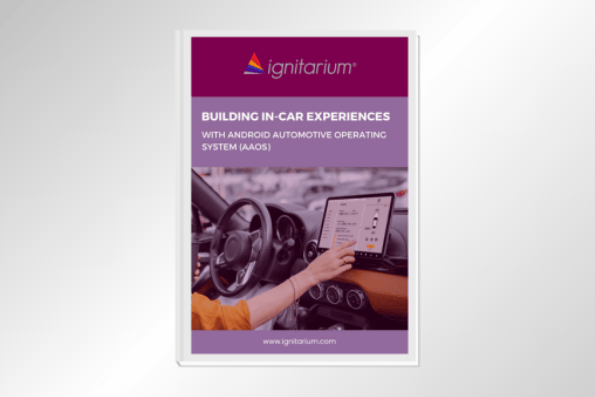 Building In-car Experiences with Android Automotive Operating System (AAOS)