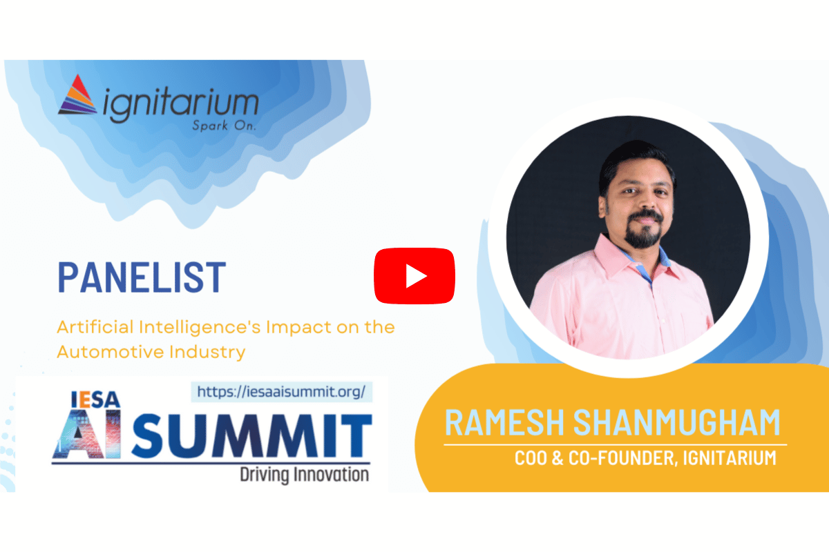 IESA AI Summit Ramesh Panel discussion