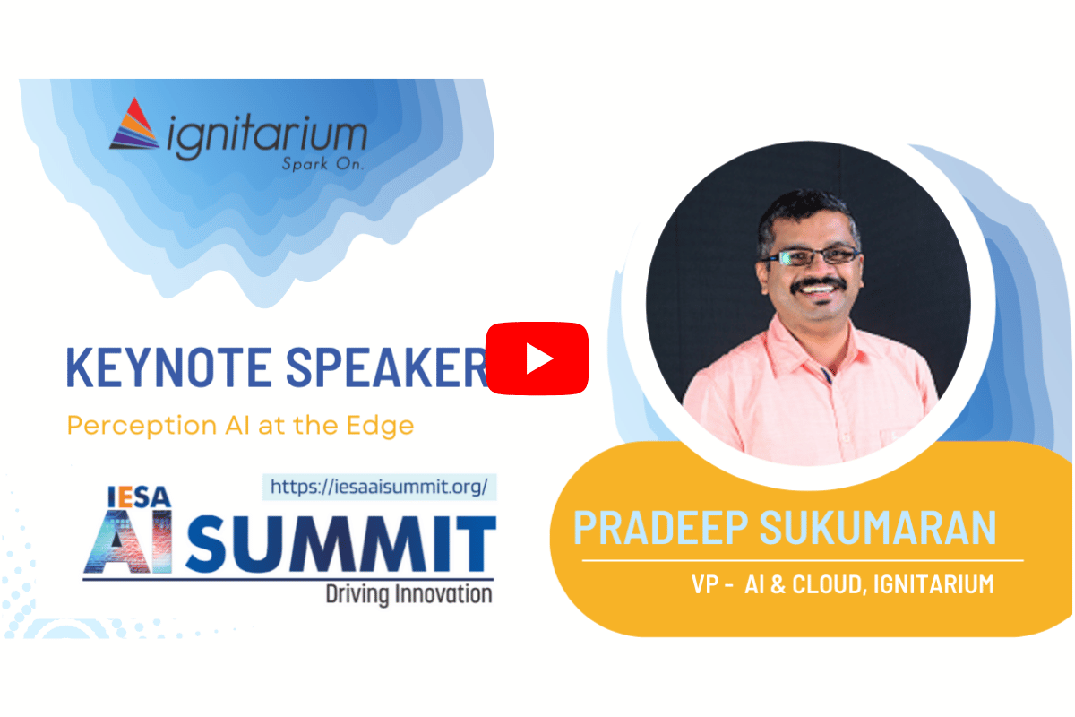Pradeep IESA Keynote speaker